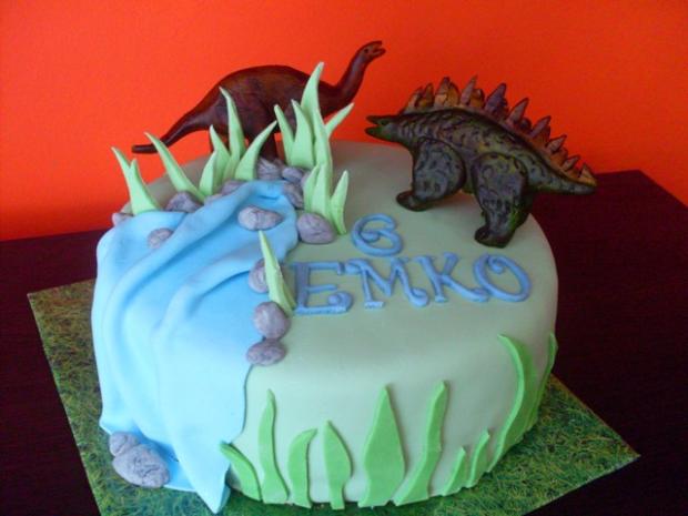opäť s dinosaurami, torta, Torty so zvieratkami opäť s dinosaurami, torta, Torty so zvieratkami, val38, 1