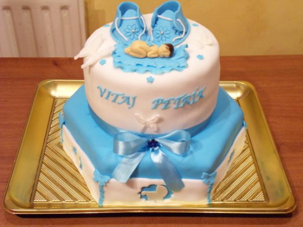pre moje krstniatko:-.), torta, Torty na krstiny, Julka2119, 1