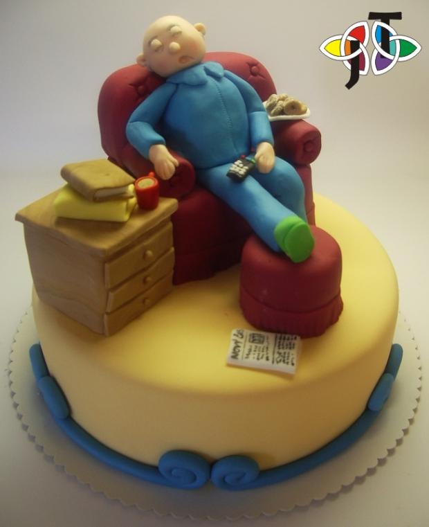 čerstvému dôchodcovi, torta, Narodeninové torty čerstvému dôchodcovi, torta, Narodeninové torty, JankaT, 1