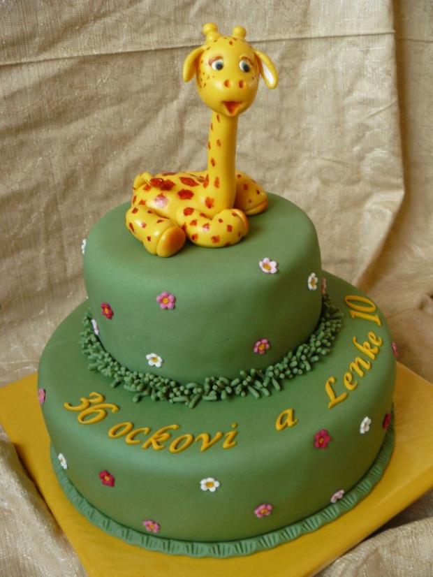 žirafková, torta, Torty so zvieratkami žirafková, torta, Torty so zvieratkami, zdenka2007, 1