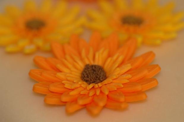 Gerbera, torta, Ozdoby na torty, Sonia76, 1