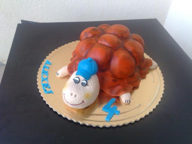 korytnačka, torta, Torty so zvieratkami korytnačka, torta, Torty so zvieratkami, lucinkabn, 1