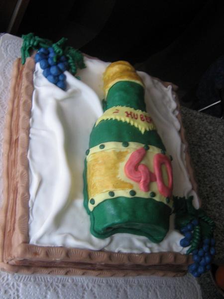 Šampanské k 40-tke, torta, Netradičné torty, mony14, 1