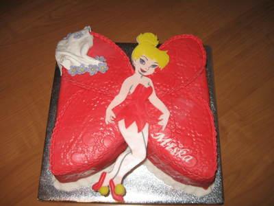 Tinkerbell, torta, Rozprávkové torty Tinkerbell, torta, Rozprávkové torty, mamca124, 1