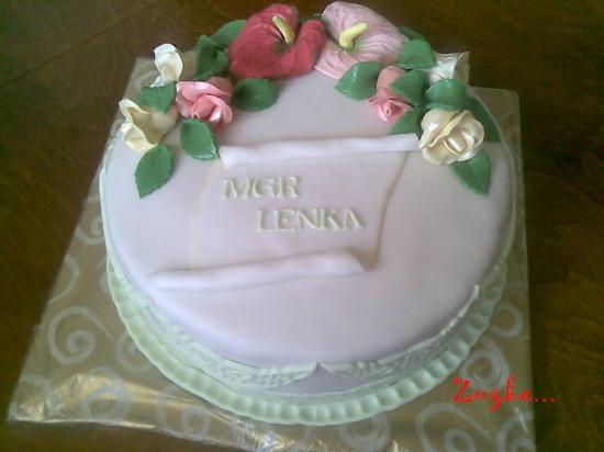Lenka, torta Lenka, torta, cokoladka, 1