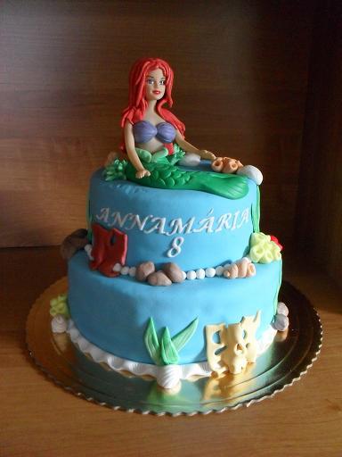 Ariel, torta, Torty pre dievčatá Ariel, torta, Torty pre dievčatá, rozika, 1