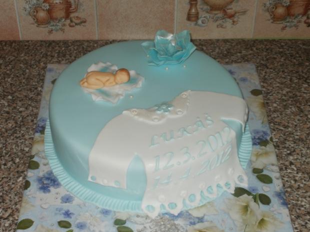 Krstinová pre Lukáška, torta, Torty na krstiny Krstinová pre Lukáška, torta, Torty na krstiny, Dada25, 1