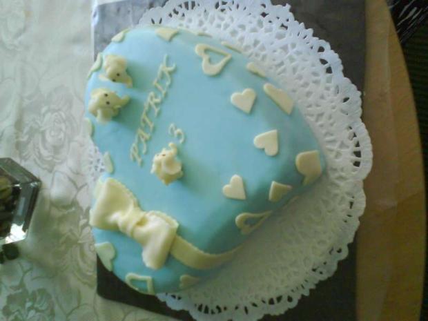Modré srdiečko, torta, Ostané torty pre deti, Lubka212, 1