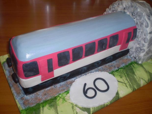 vlak , torta, Netradičné torty, Šuvadová Maťa, 1