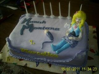 Hanah Montana, torta, Rozprávkové torty, olinockaaa, 1