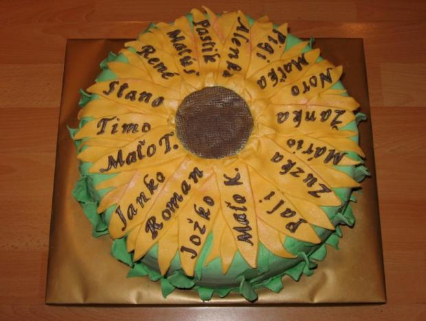 slnečnica V, torta, Narodeninové torty slnečnica V, torta, Narodeninové torty, dace, 1