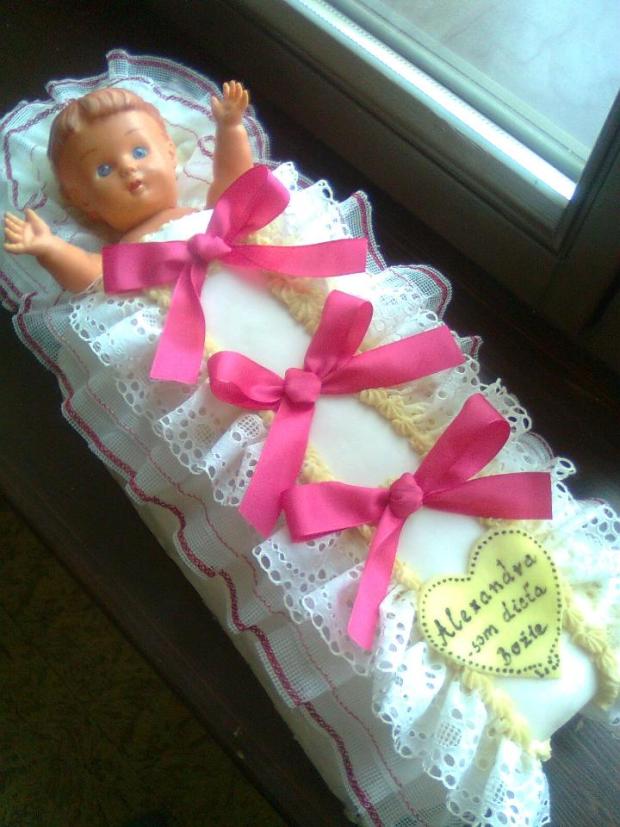 babika v perinke, torta, Torty na krstiny, evicka.h, 1