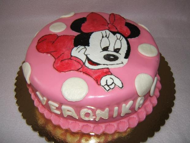 Minnie pre Veroniku, torta, Rozprávkové torty, jjanska, 1