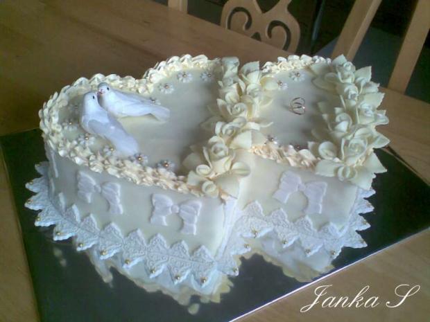 Svadobná, torta, Svadobné torty Svadobná, torta, Svadobné torty, Janka.S, 1