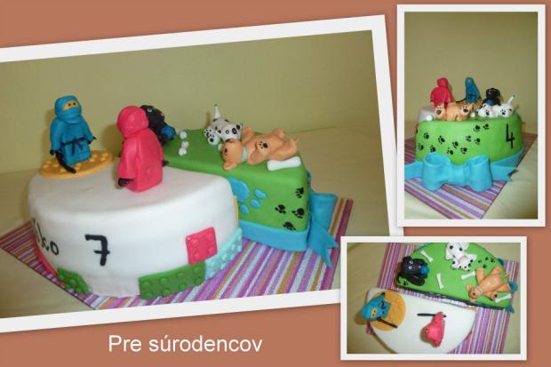 Havkovia a Ninjago, torta, Rozprávkové torty, Lenkavisna, 1