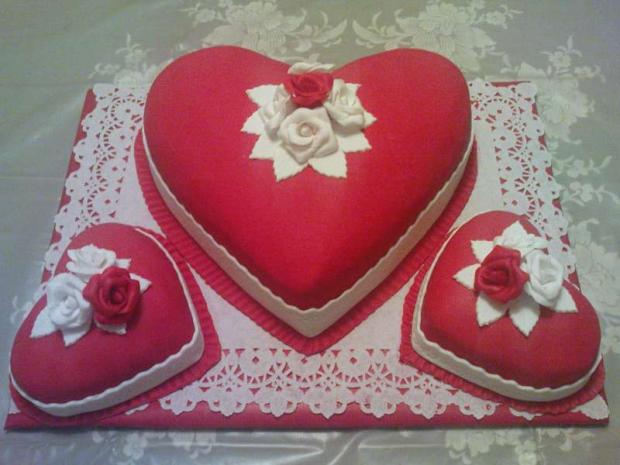 narodeninové srdiečka, torta narodeninové srdiečka, torta, GABIKA SZ., 1