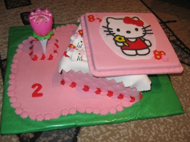 Hello Kitty - kazeta , torta, Rozprávkové torty, zaza1, 1