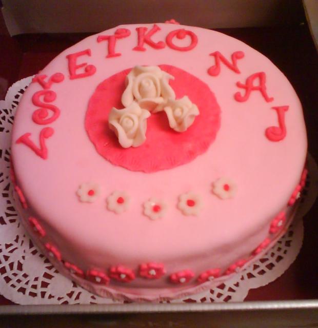 moja prvá potahovaná, torta, Narodeninové torty moja prvá potahovaná, torta, Narodeninové torty, bianka99, 1