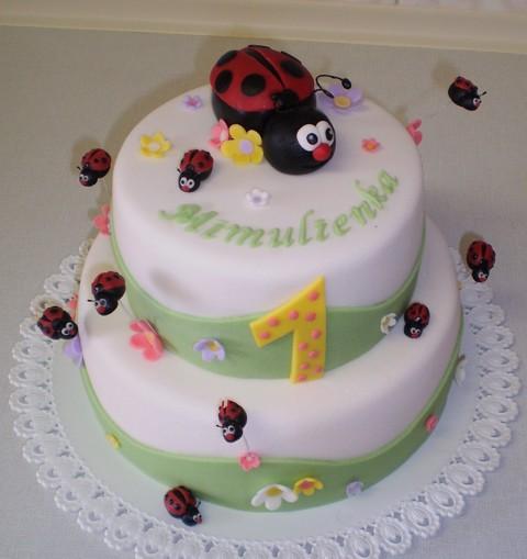 lienková, na želanie, torta, Torty so zvieratkami lienková, na želanie, torta, Torty so zvieratkami, zuzickag, 1