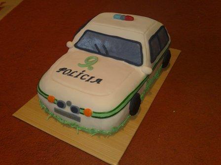 Autičko Polícia, torta, Torty autíčka, vláčiky Autičko Polícia, torta, Torty autíčka, vláčiky, slavienka, 1