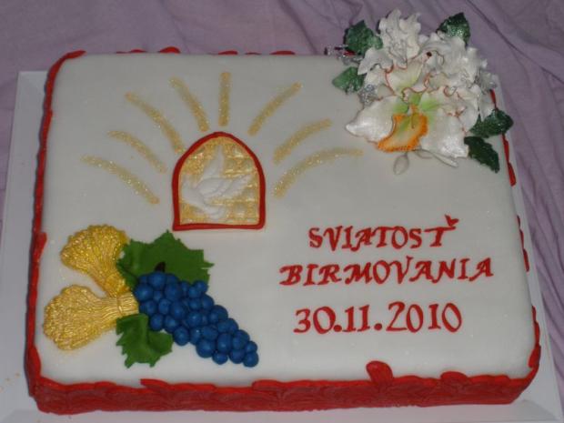 Birmovka, torta, Torty na cirkevné sviatky, Žanet, 1
