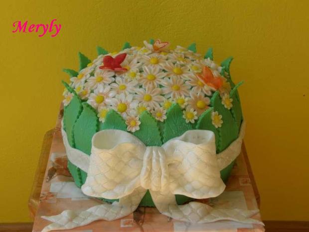 Mame, po roku zdokonaľovania sa..., torta, Meryly, 1
