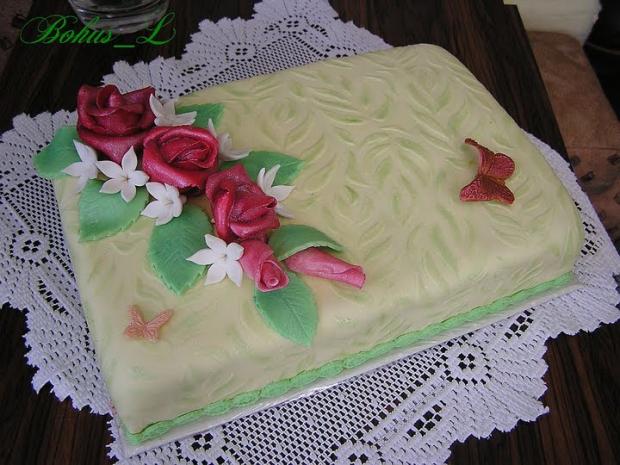 obdlžnik s červ.ružami, torta obdlžnik s červ.ružami, torta, Bohus_L, 1