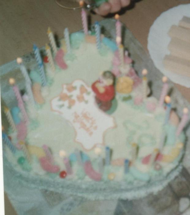 so sviečkami, torta, Narodeninové torty, Margita, 1