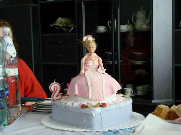 Bábika pre moju dcérku Dominiku, torta, Torty pre dievčatá, Renuška, 1