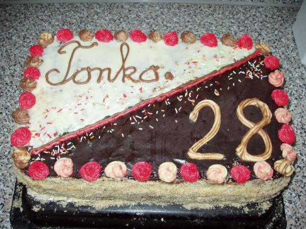 28, torta, Narodeninové torty, vlasta, 1