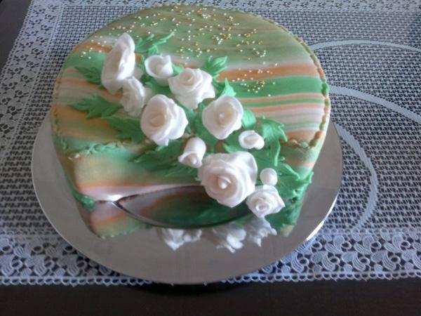 Mramorová zelená, torta, Narodeninové torty, Dolcevita, 1