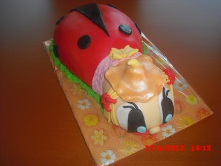 lienka, torta, Torty so zvieratkami, dagaz, 1
