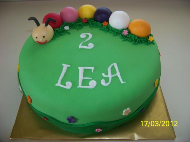 Húsenica, torta, Torty so zvieratkami, anblah, 1