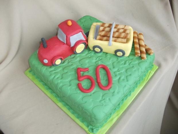 Traktor, torta, Narodeninové torty, Alenik, 1