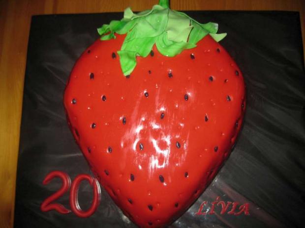 jahoda, torta, Narodeninové torty jahoda, torta, Narodeninové torty, evinaf, 1