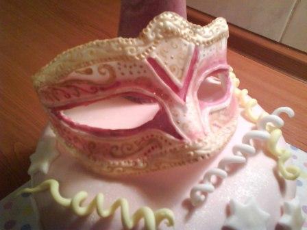 maska, torta, Netradičné torty, Aliss, 1