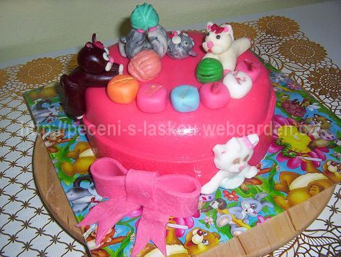 Mačičkový, torta, Torty so zvieratkami Mačičkový, torta, Torty so zvieratkami, Zdenka Rajnochova, 1