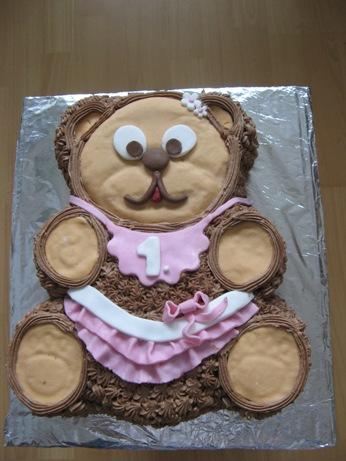 macíček, torta, Torty pre dievčatá macíček, torta, Torty pre dievčatá, anna.ka, 1