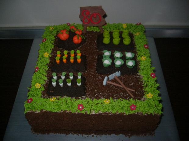 A opäť jedna záhradka, torta, Narodeninové torty A opäť jedna záhradka, torta, Narodeninové torty, Daducha, 1