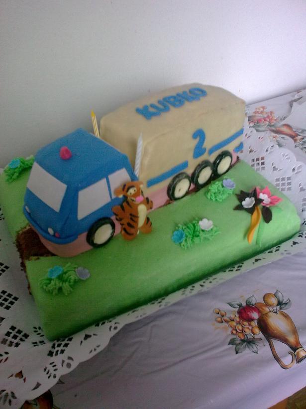 Rýchlovka kamión, torta, Torty autíčka, vláčiky Rýchlovka kamión, torta, Torty autíčka, vláčiky, Gaba585, 1