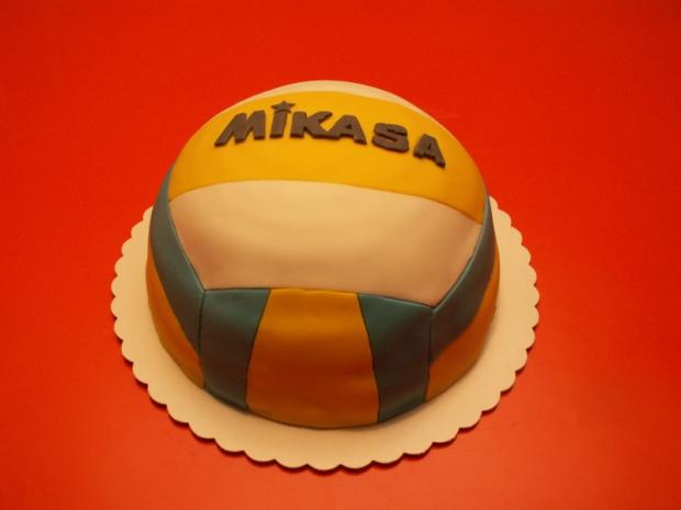 Volejbajová lopta, torta, alapk, 1