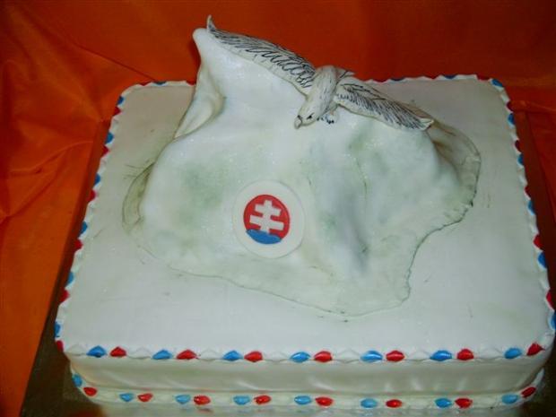 naše symboly , torta naše symboly , torta, Helenka S, 1