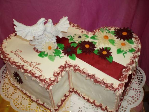 svadobné srdcia, torta, Svadobné torty svadobné srdcia, torta, Svadobné torty, anna.r, 1