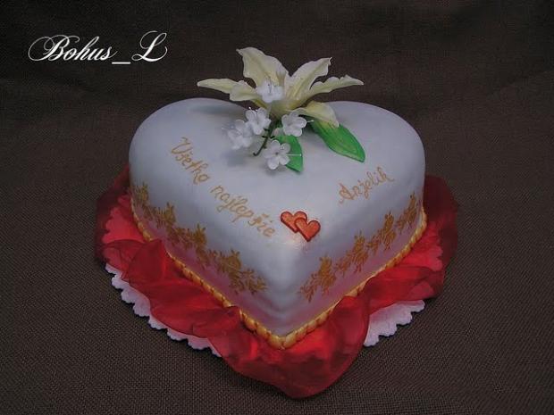Srdce z lásky, torta Srdce z lásky, torta, Bohus_L, 1