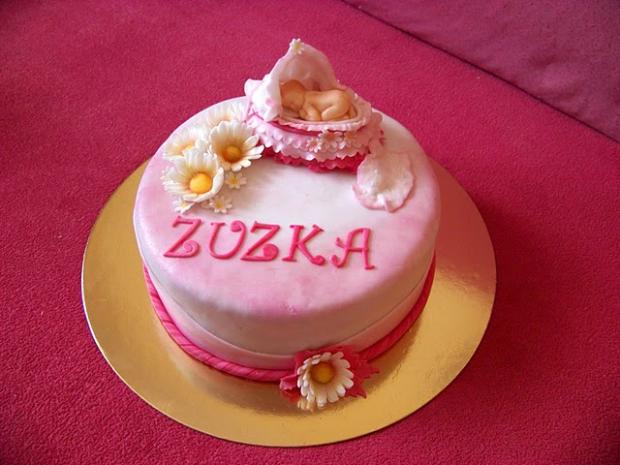 krstiny v ružovom, torta, Torty na cirkevné sviatky krstiny v ružovom, torta, Torty na cirkevné sviatky, MaťaM, 1