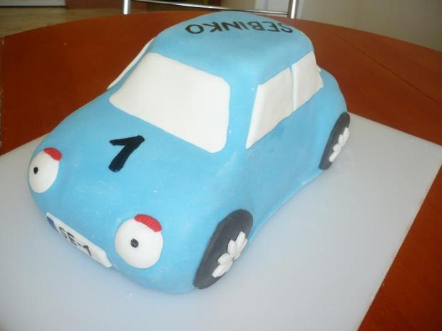 autíčko, torta autíčko, torta, ivet225, 1
