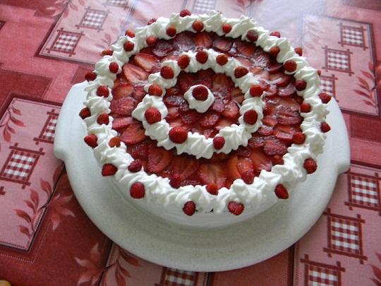 Ovocná, torta, sse, 1