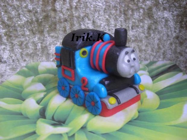 Figurka mašinky Tomáše 2.-z tatranek, torta, Rozprávkové torty, Irik.K, 1