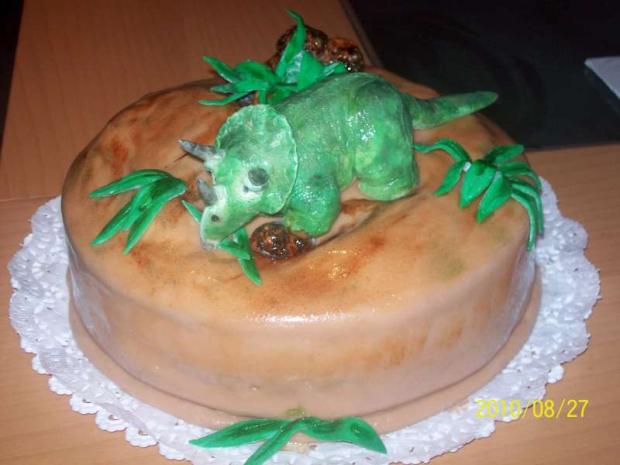 torta s dinosaurom, torta, Torty so zvieratkami, Zdenci, 1