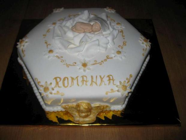 krstinová s bábätkom, torta, Torty na krstiny, evinaf, 1